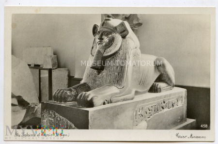 Kair - Sfinks z Tanis - lata 50/60-te XX w.