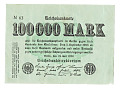 Niemcy - 100.000 Mark 1923r.