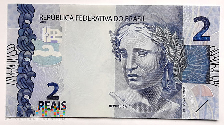 Brazylia 2 reais 2010
