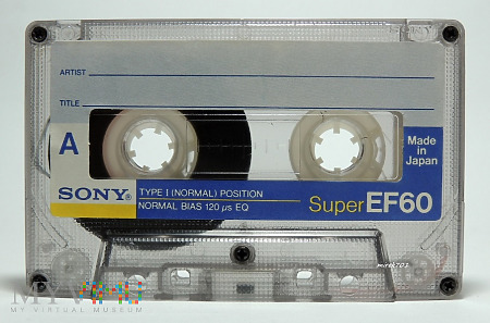 Sony Super EF 60 kaseta magnetofonowa