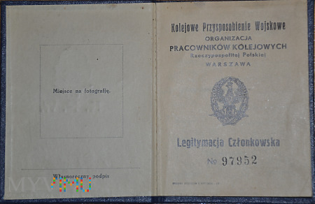 Legitymacja KPW Okręgu Katowice z 1930 r.
