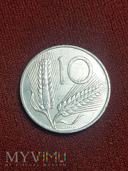 Włochy- 10 lirów 1973 r.