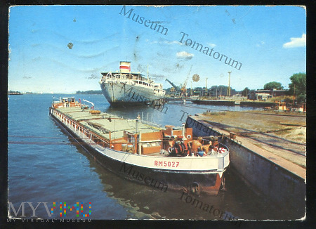 Świnoujście - Fragment portu - 1974