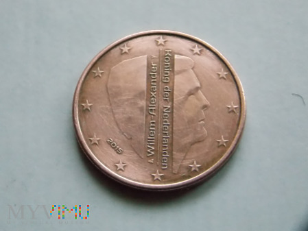 5 EURO CENTÓW 2015- HOLANDIA