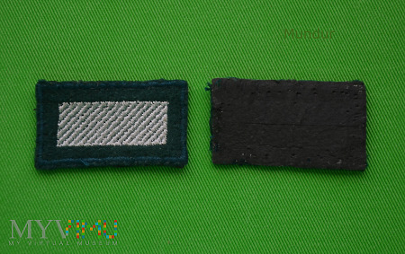 Dystynkcje na beret zielony - haft komputerowy