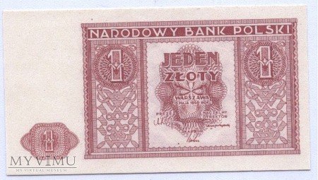 1 złoty - 1946.
