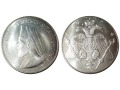 Makarios III Cypr medal srebrny (3 funty) 1974