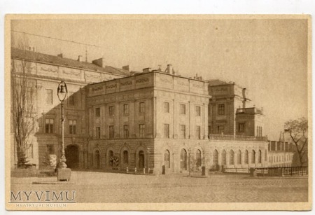 Duże zdjęcie W-wa - Zamek - od południa - 1920-1930