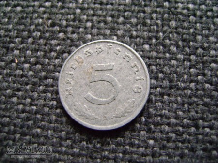 5 pfennigów 1940 A