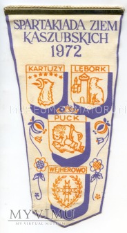 Proporczyk Spartakiada Ziem Kaszubskich 1972