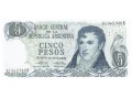Argentyna - 5 pesos (1975)