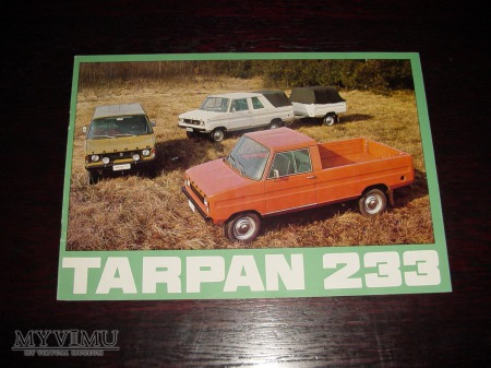Prospekt TARPAN 233
