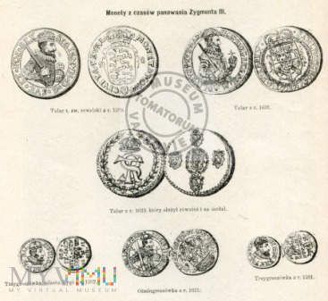 Monety z czasów panowania Zygmunta III