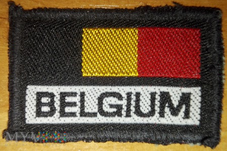 Oznaka przynależności państwowej Belgii
