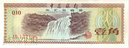 Chiny - 10 fenów (1979)