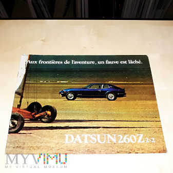 Duże zdjęcie Prospekt Datsun 260Z 2+2 1974