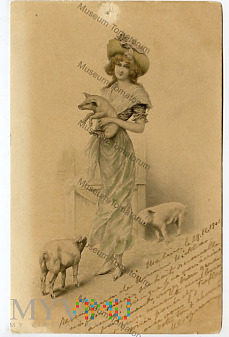 Świnka Szczęścia - 1901