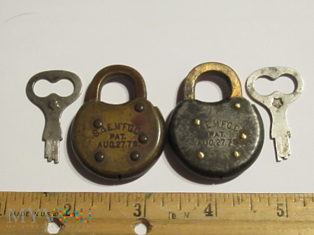Smith & Egge Padlock-Smallest Size