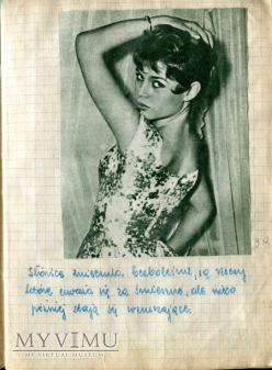 Brigitte Bardot Grace Kelly i inni scrapbooking