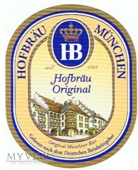 hofbräu münchen original