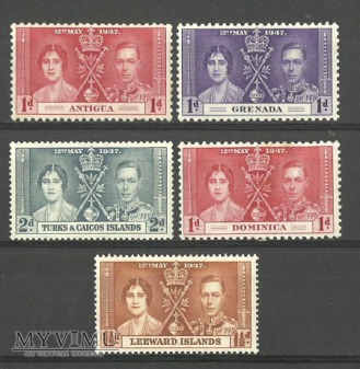 Coronation stamps II