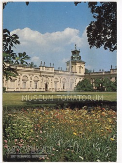 Duże zdjęcie Warszawa - Pałac w Wilanowie - 1985