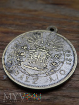 Duże zdjęcie Medal Neusalz a.O 1743-1893 150 Lat Praw Miejskich
