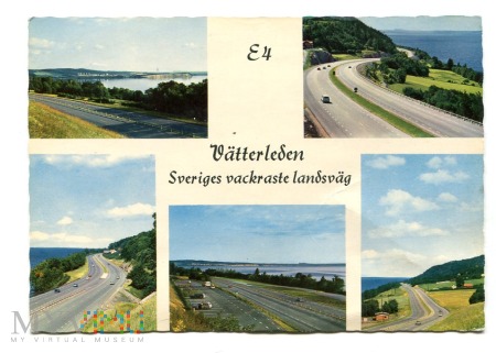 Vätterleden Sveriges vackraste landsväg Szwecja