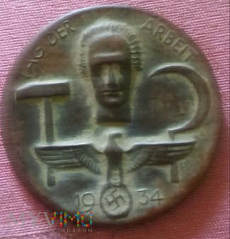 Duże zdjęcie Medal pracy Niemiecki