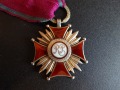 Srebrny Krzyż Zasługi II RP- sygnowany