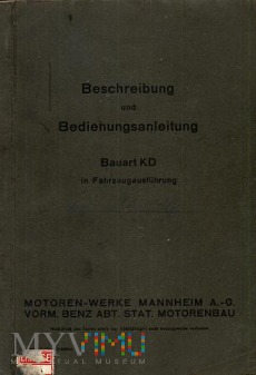 MWM Bauart KD - Obsługa i katalog części