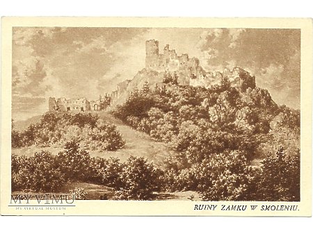 Duże zdjęcie Ruiny zamku w Smoleniu