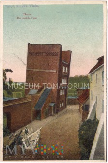 Toruń - Krzywa Wieża - pocz. XX wieku