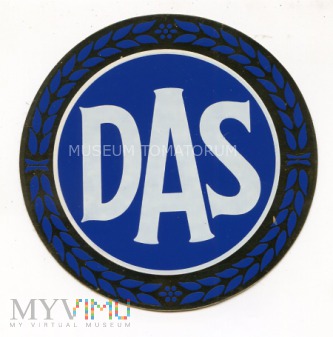 Duże zdjęcie Naklejka z logo "DAS"