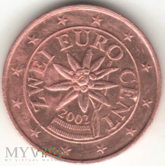 2 EURO CENT 2002