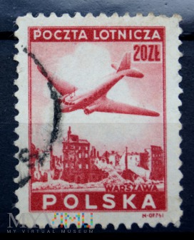 Poczta Lotnicza PL 431-1946