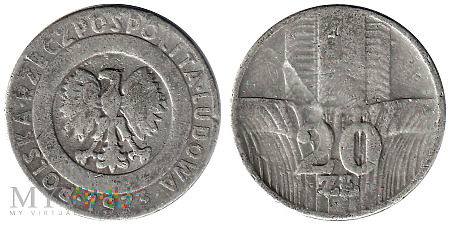 Duże zdjęcie 20 złotych, 1973, fałszerstwo (II)