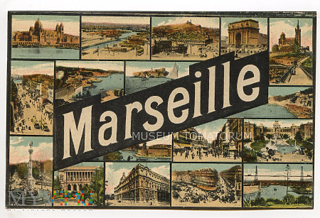 Marseille - wieloobrazkowa - pocz. XX wieku