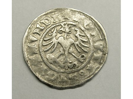 Duże zdjęcie Półgrosz koronny-1509 r