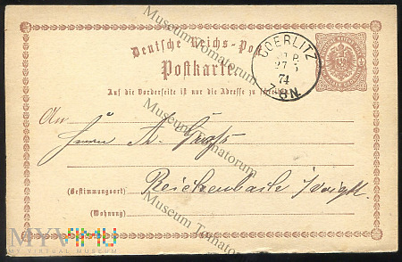 Niemiecka Poczta - 1874