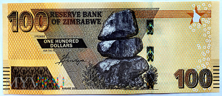 Zimbabwe 100 $ 2020