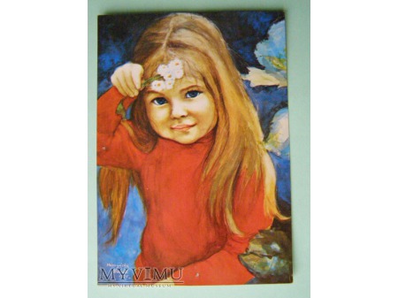 26. Dziewczynka z kwiatkami 1975