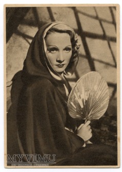 Marlene Dietrich Pocztówka Colosseum Films Włochy
