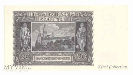 20 złotych 1940r.
