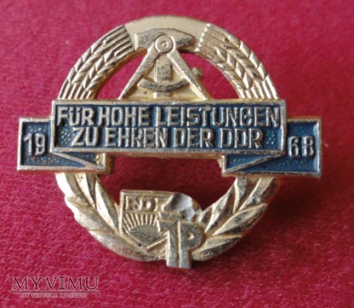 DDR medale odznaki