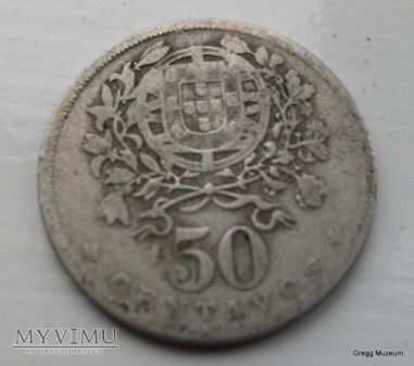 50 CENTAVOS 1928 PORTUGALIA