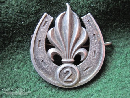 Odznaka 2REI-beret/Algieria