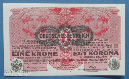 1 korona 1916 r - Austrowegry