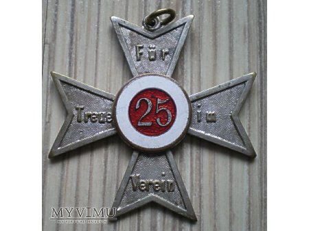 Krzyż Fur Treue im Verein 25