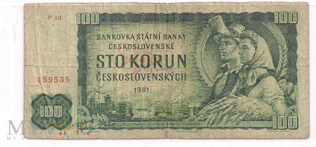 Czechosłowacja.6.Aw.100 korun.1961.P-91c